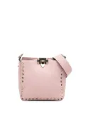 Valentino Garavani Pre-Owned 2000-2017 Mini Pebbled Calfskin Rockstud Flip Lock crossbody bag - Pink