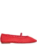 A.P.C. mesh ballerina flats - Red