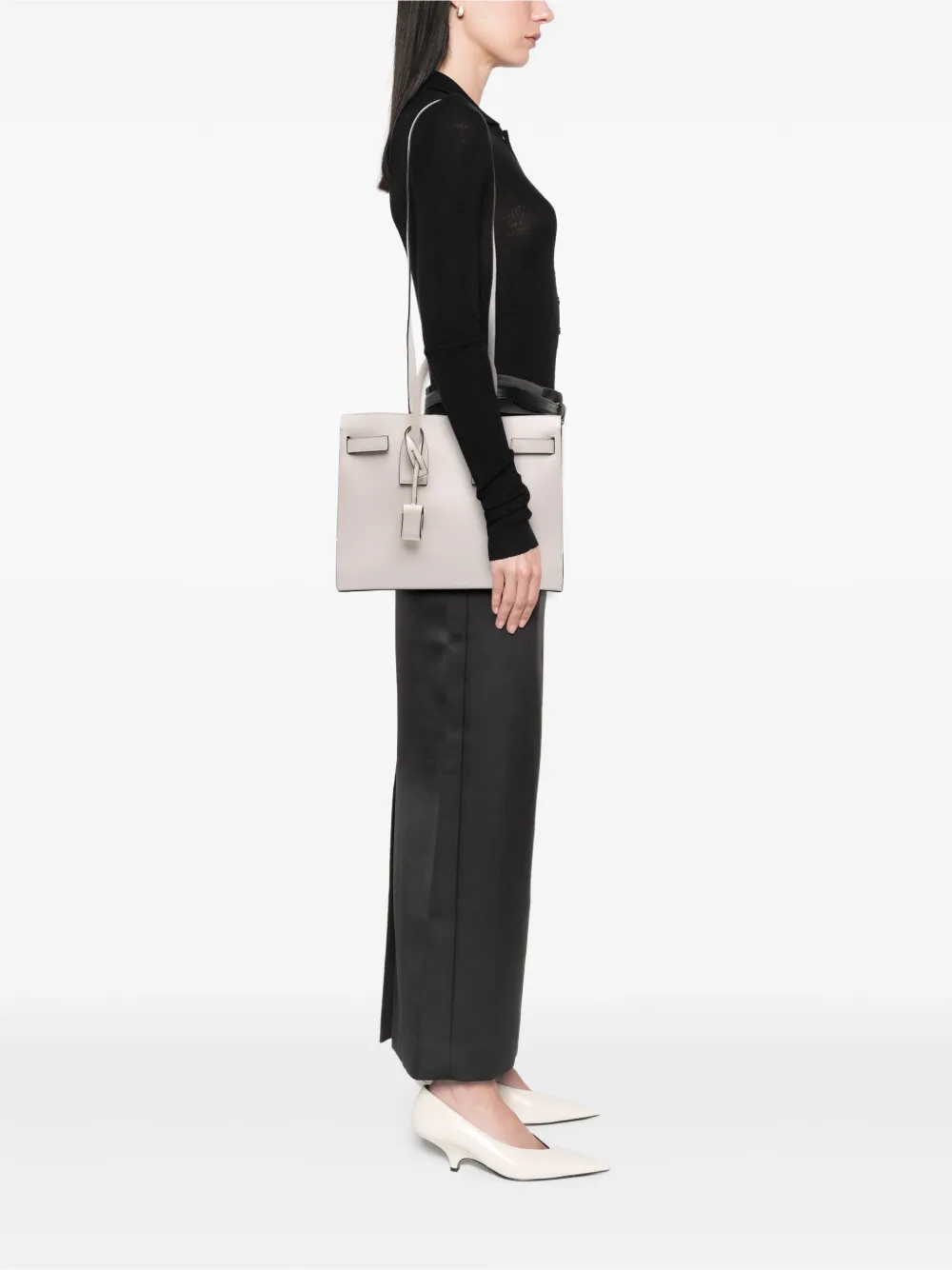 Saint Laurent Pre-Owned 2015 Small Leather Sac De Jour satchel | Pre-Owned | Image 2