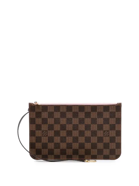 Louis Vuitton Pre-Owned 2015-2020 Damier Ebene Neverfull MM pouch