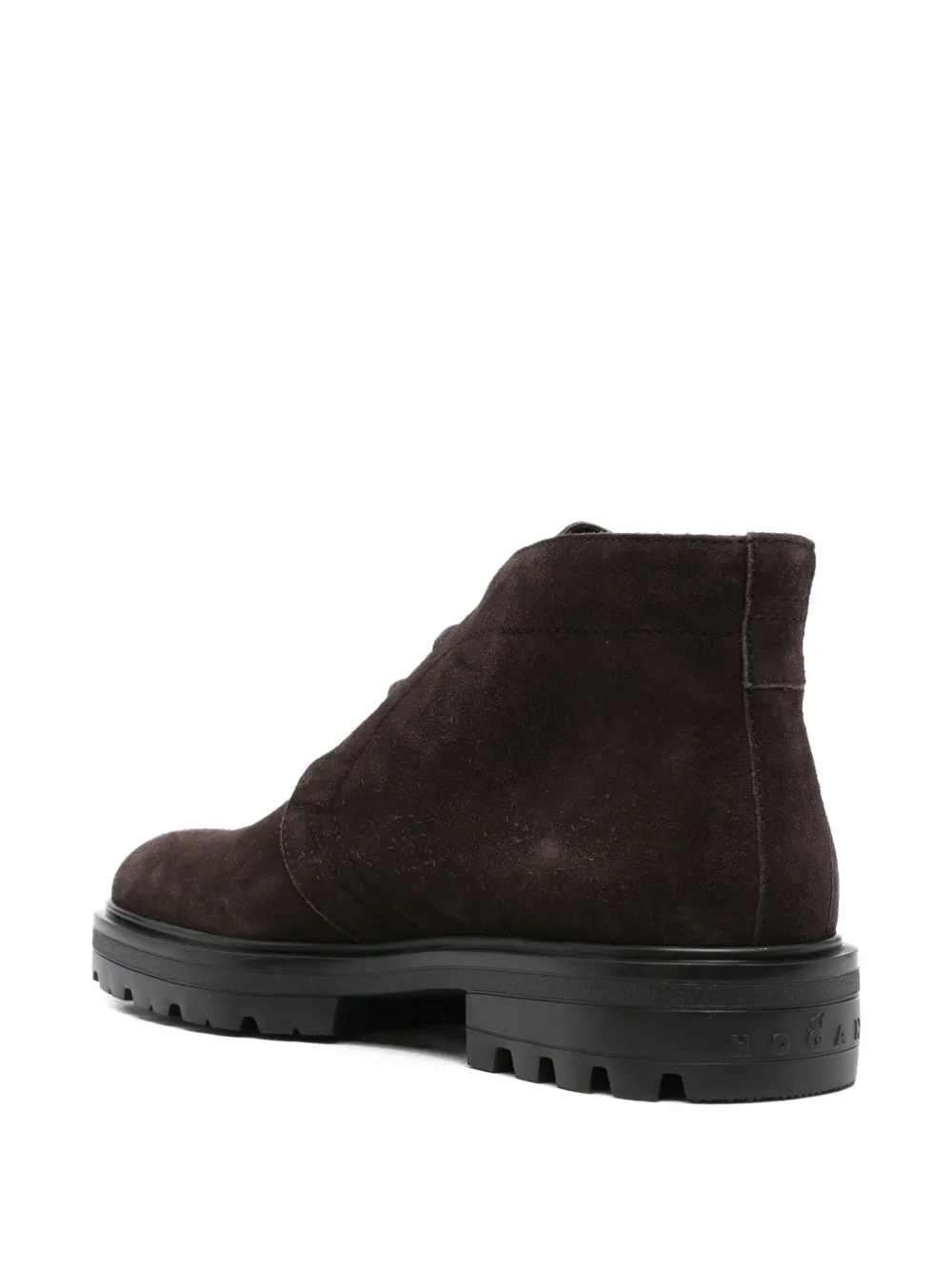 Hogan lace-up desert boots Brown