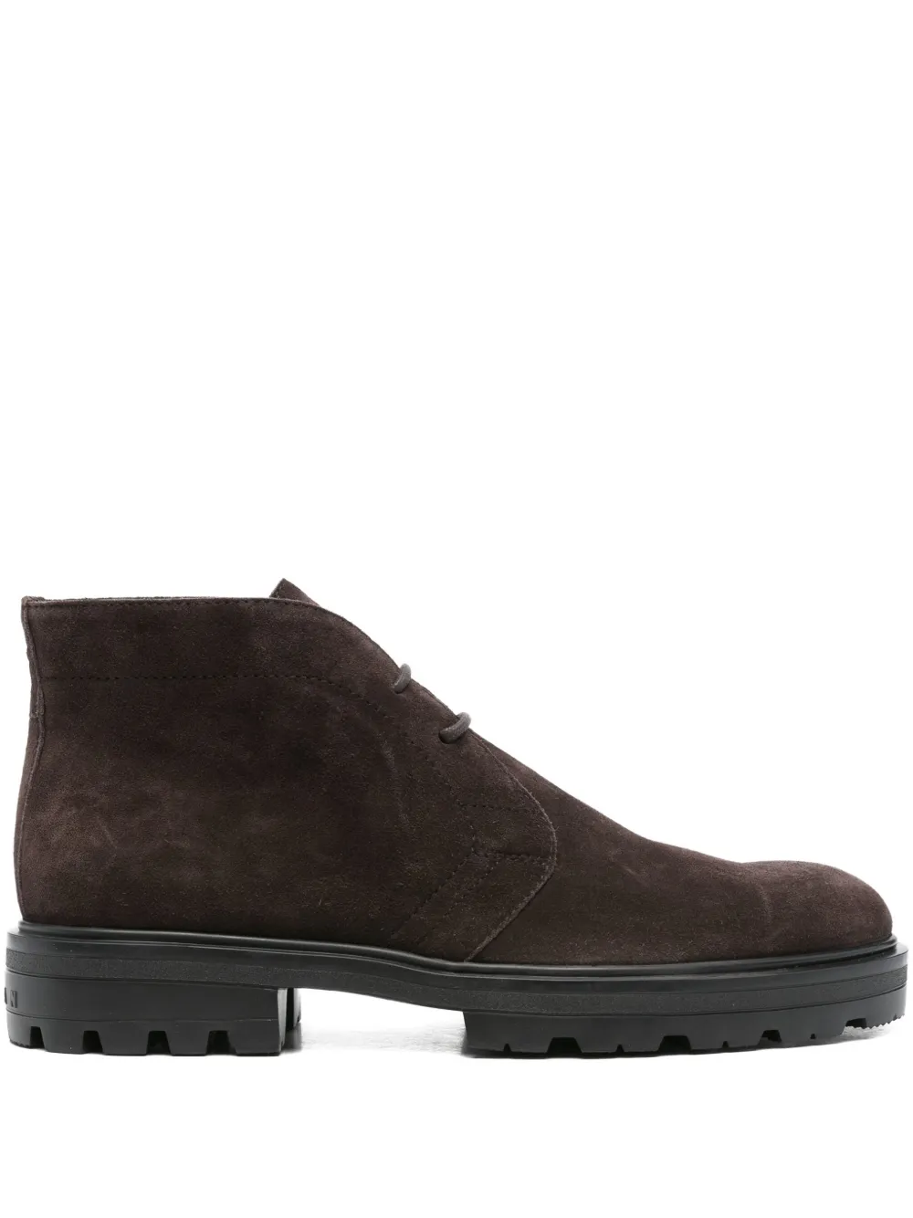 Hogan lace-up desert boots Brown