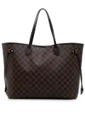 Louis Vuitton Pre-Owned 2012 Damier Ebene Neverfull GM tote bag - Brown