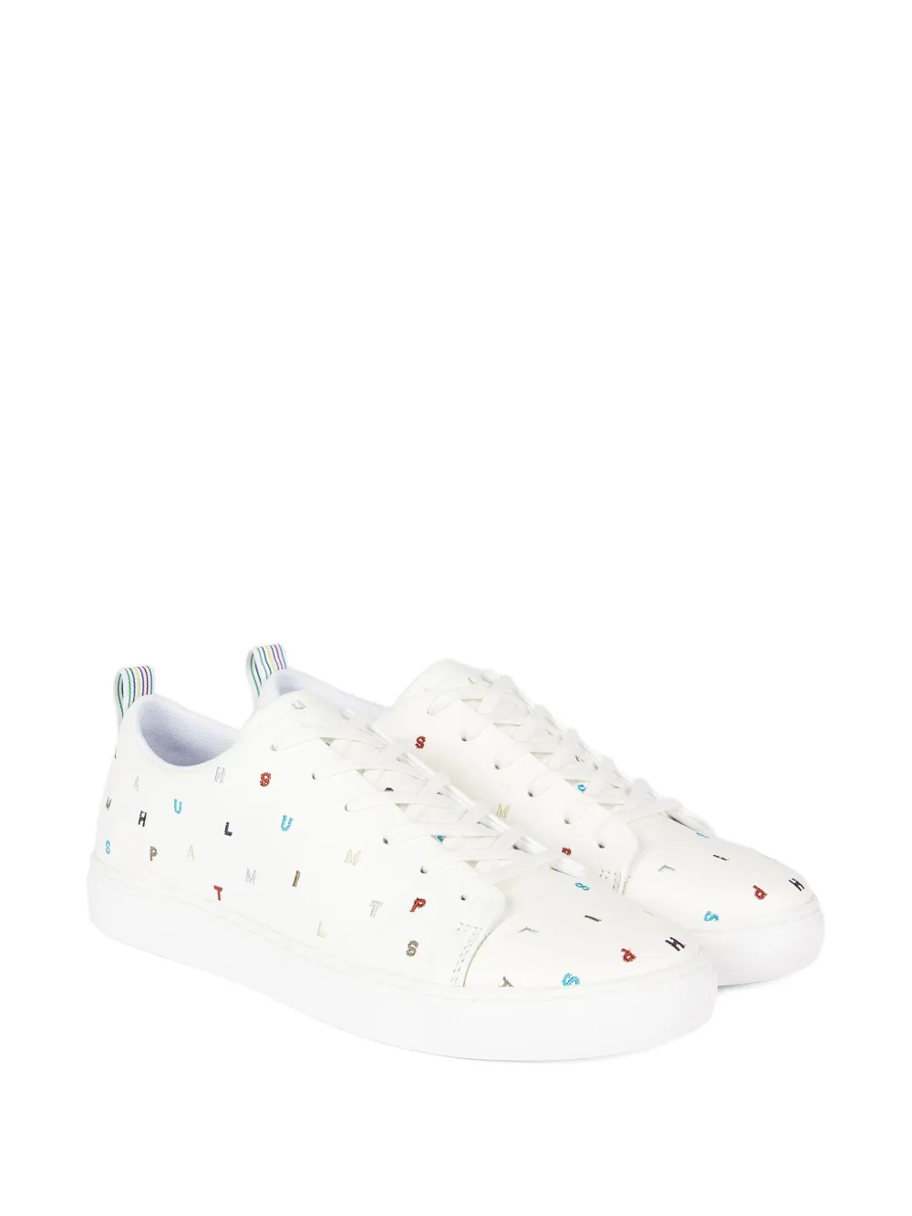 PS Paul Smith alphabet-print sneakers White
