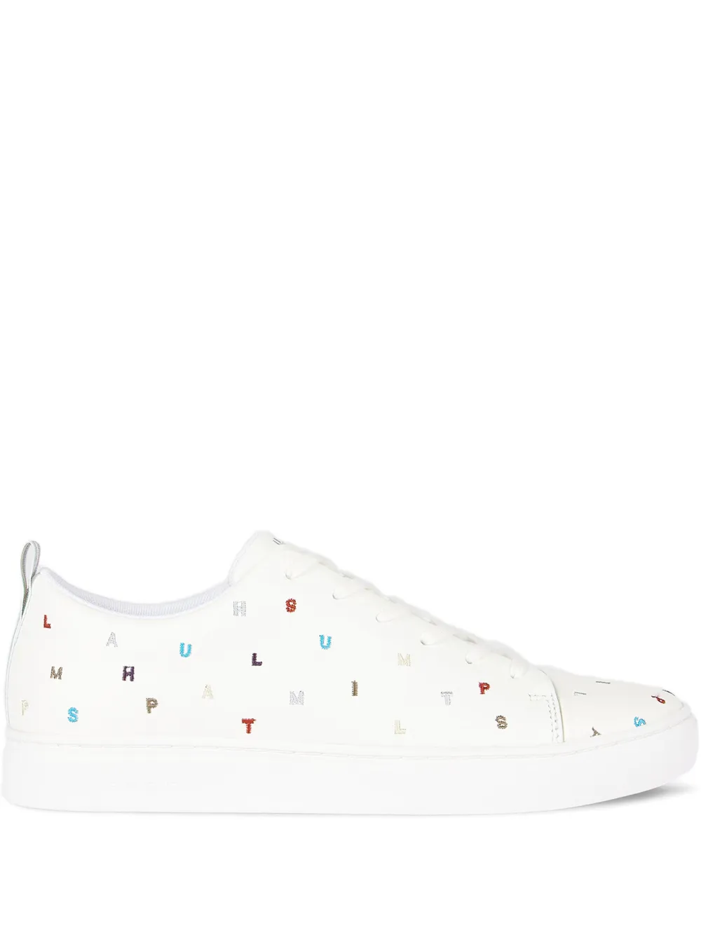 PS Paul Smith alphabet-print sneakers White