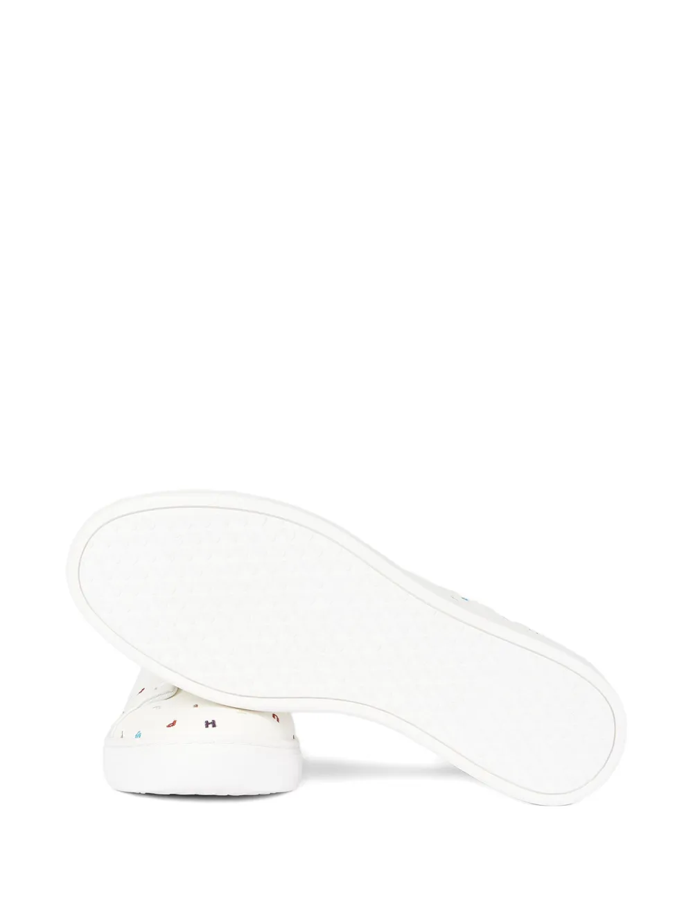 PS Paul Smith alphabet-print sneakers White