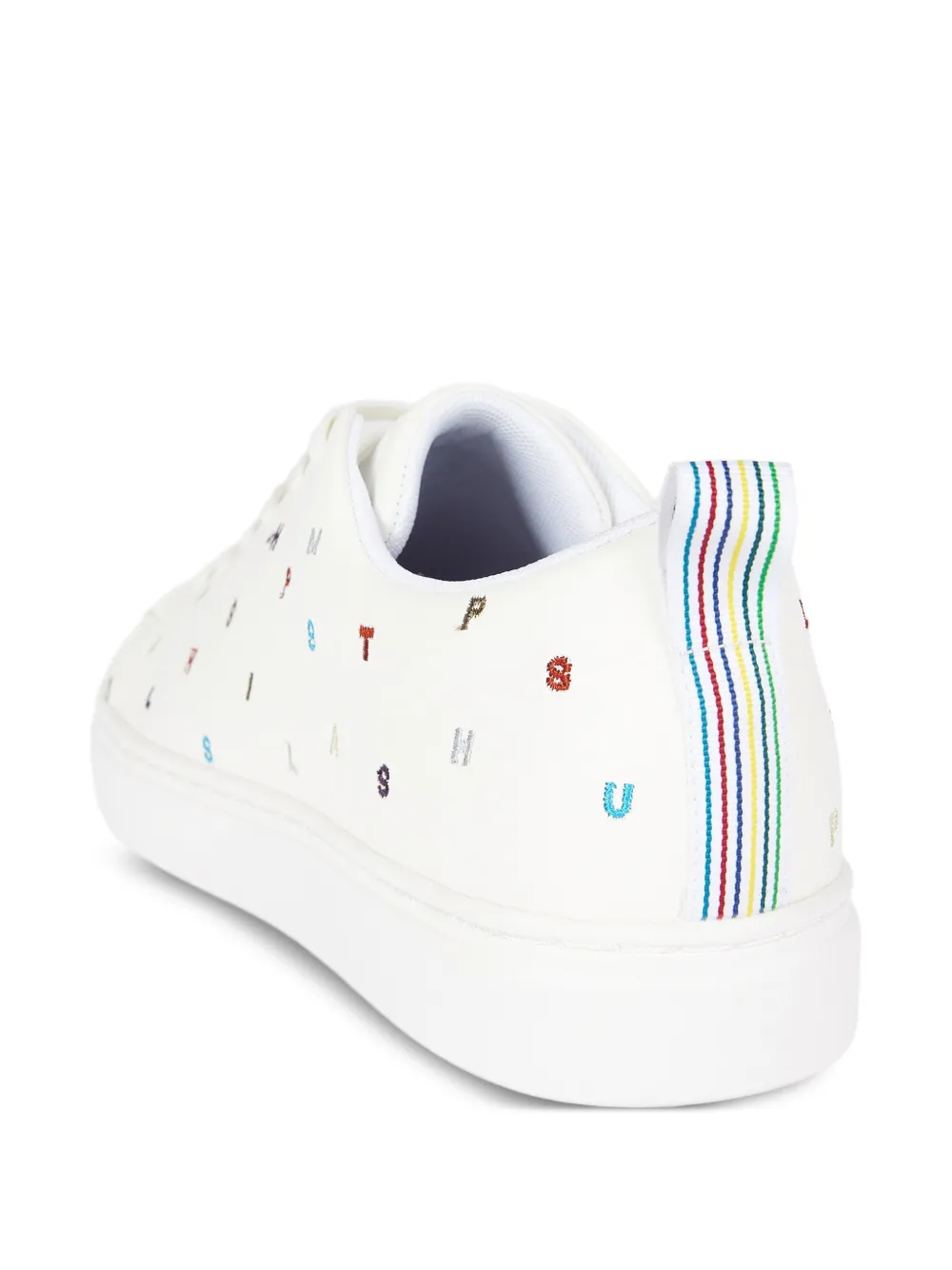 PS Paul Smith alphabet-print sneakers White
