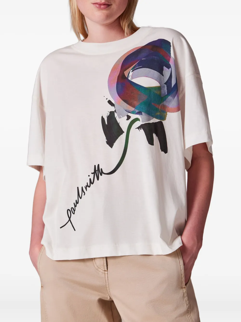 PS Paul Smith playera con estampado floral | Playeras y jerséis | Image 2