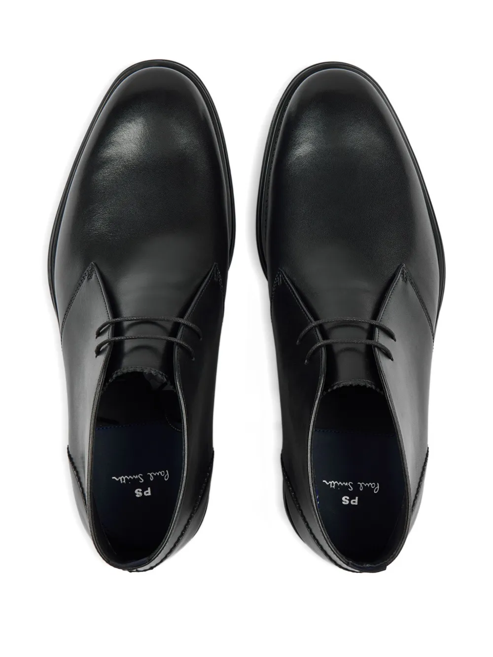 PS Paul Smith Leren desert boots Zwart