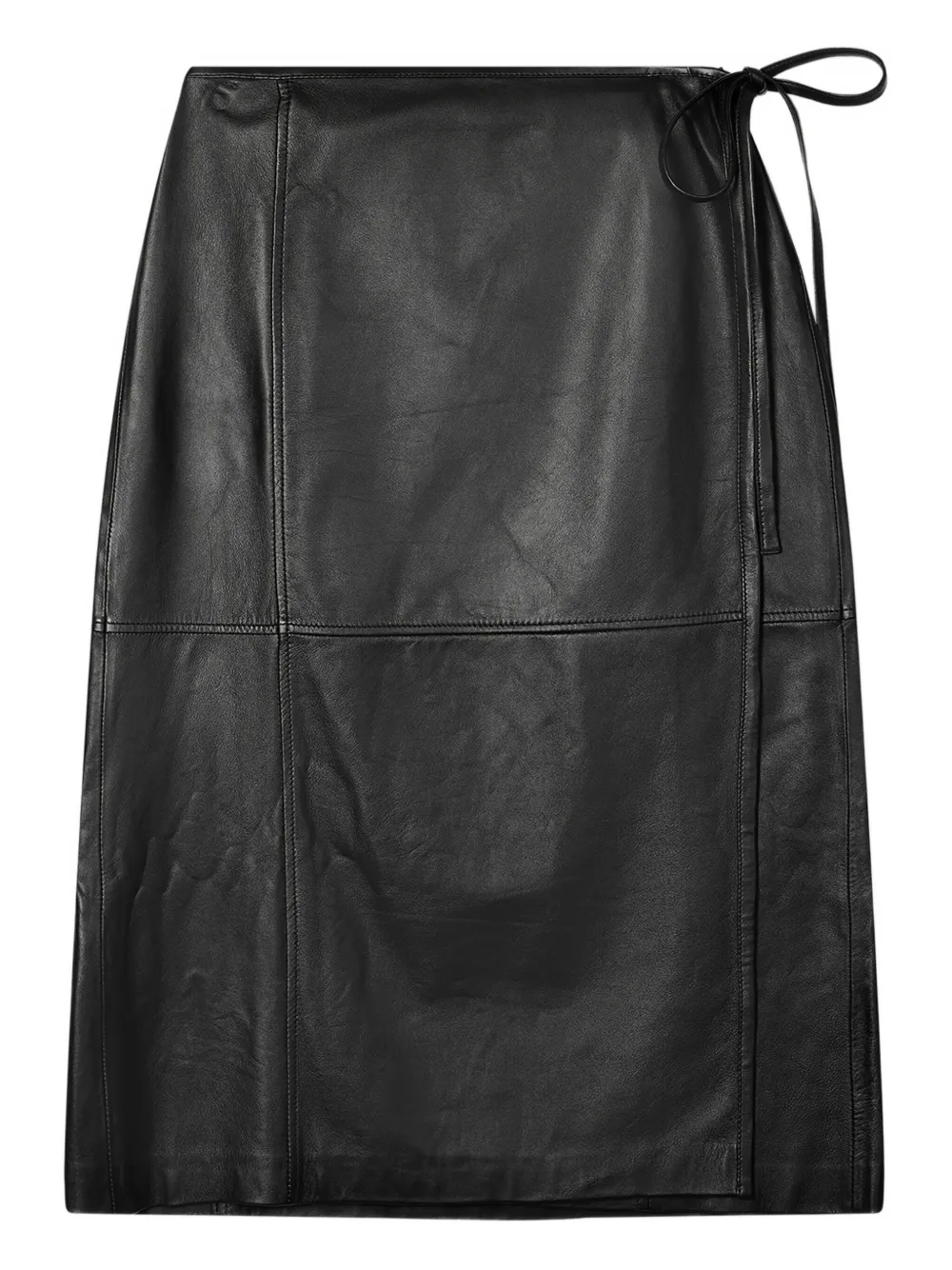 Paul Smith Gonna midi con inserti - Nero