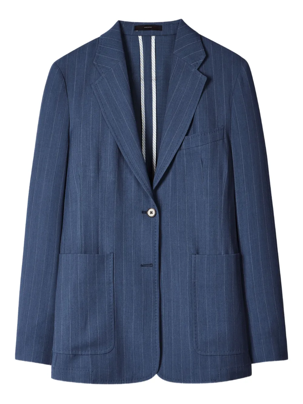 Paul Smith pinstripe-pattern blazer | Blue | Image 1