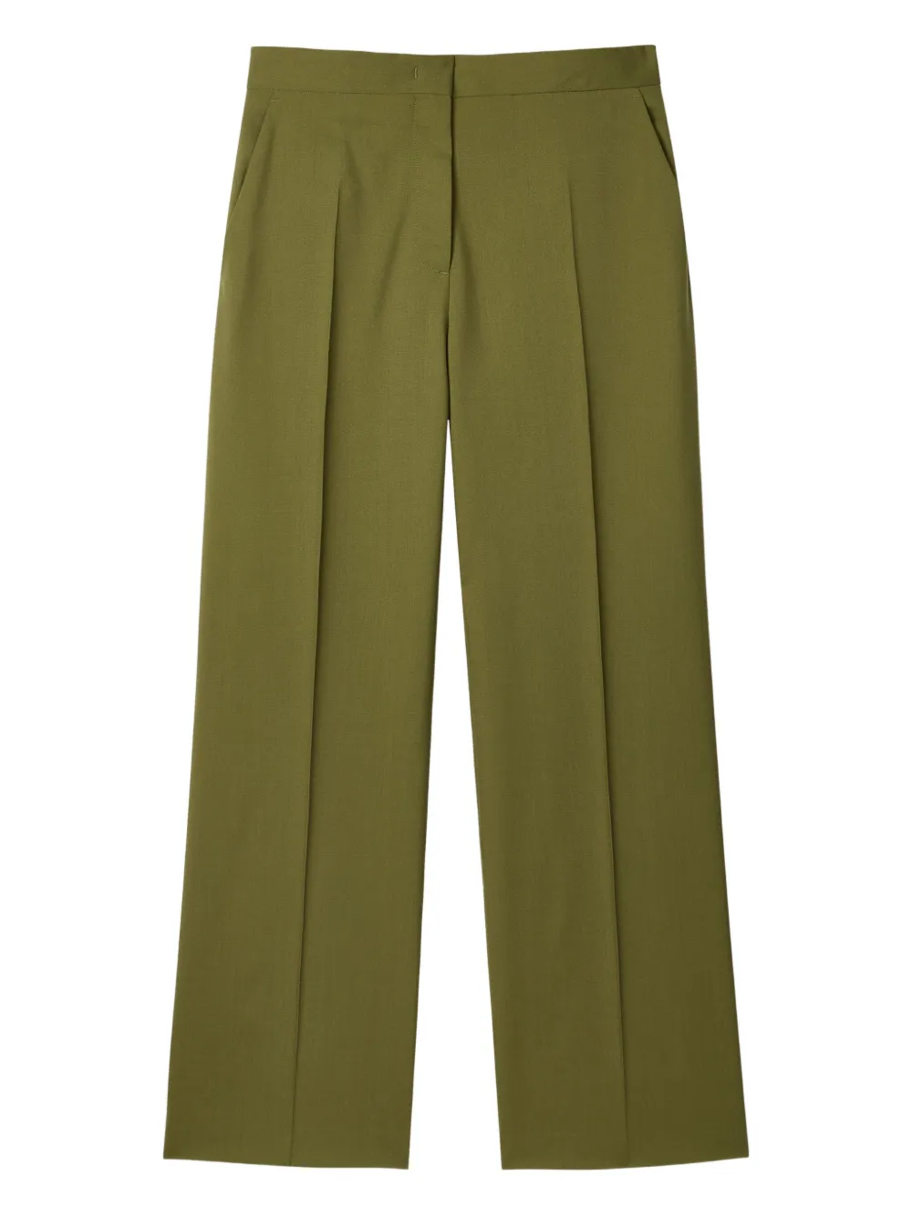 PS Paul Smith pressed-crease trousers - グリーン PS Paul Smith pressed-crease trousers - グリーン