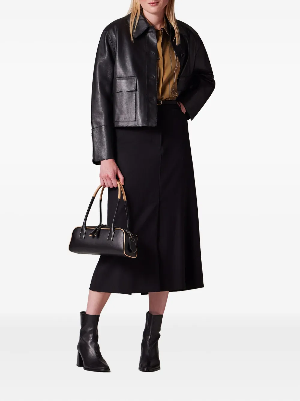 Paul Smith buttoned leather jacket | Leather Jackets | Image 2