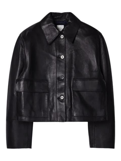 Paul Smith buttoned leather jacket