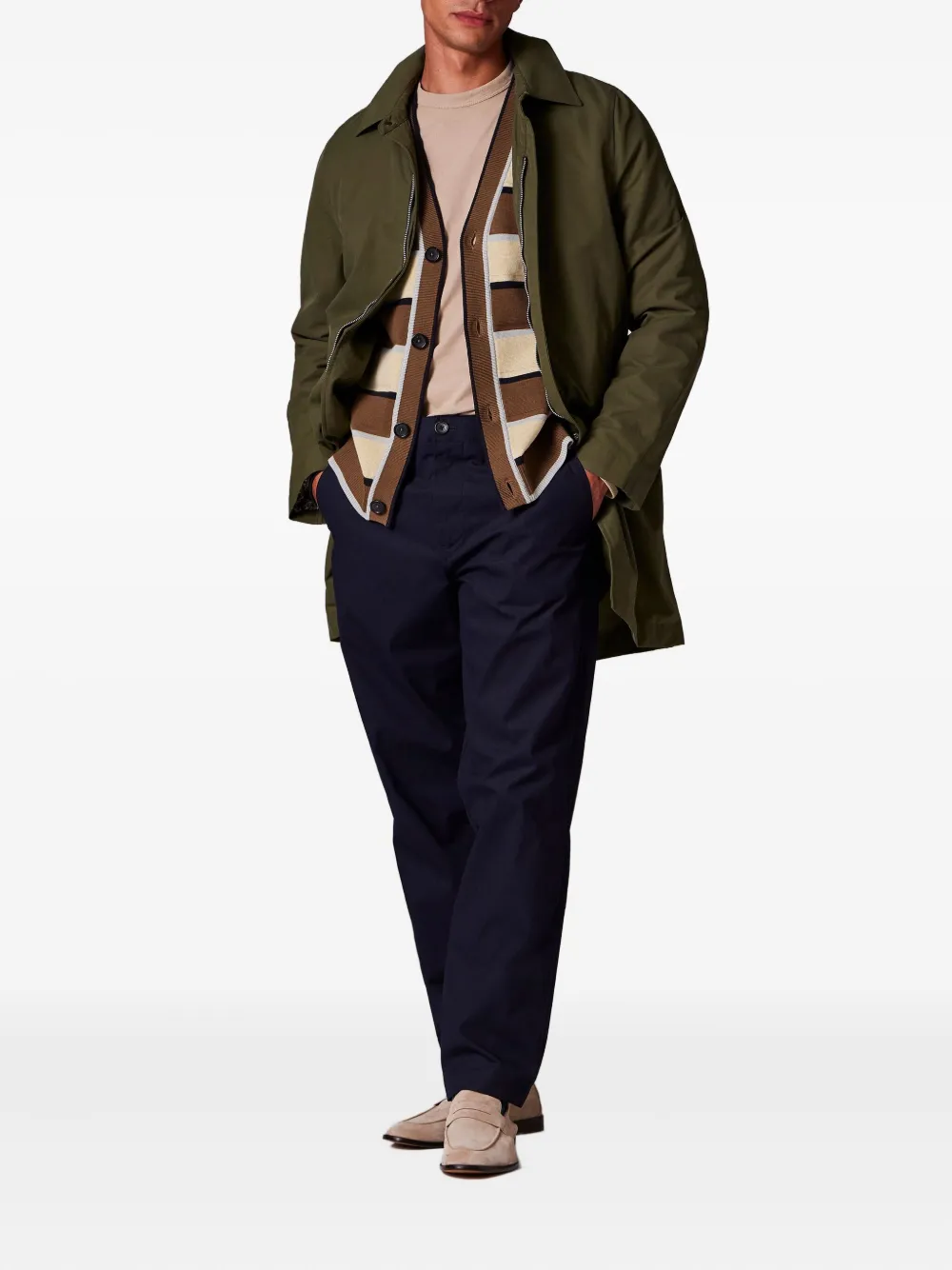 PS Paul Smith point-collar single-breasted coat | Single Breasted Coats | Image 2