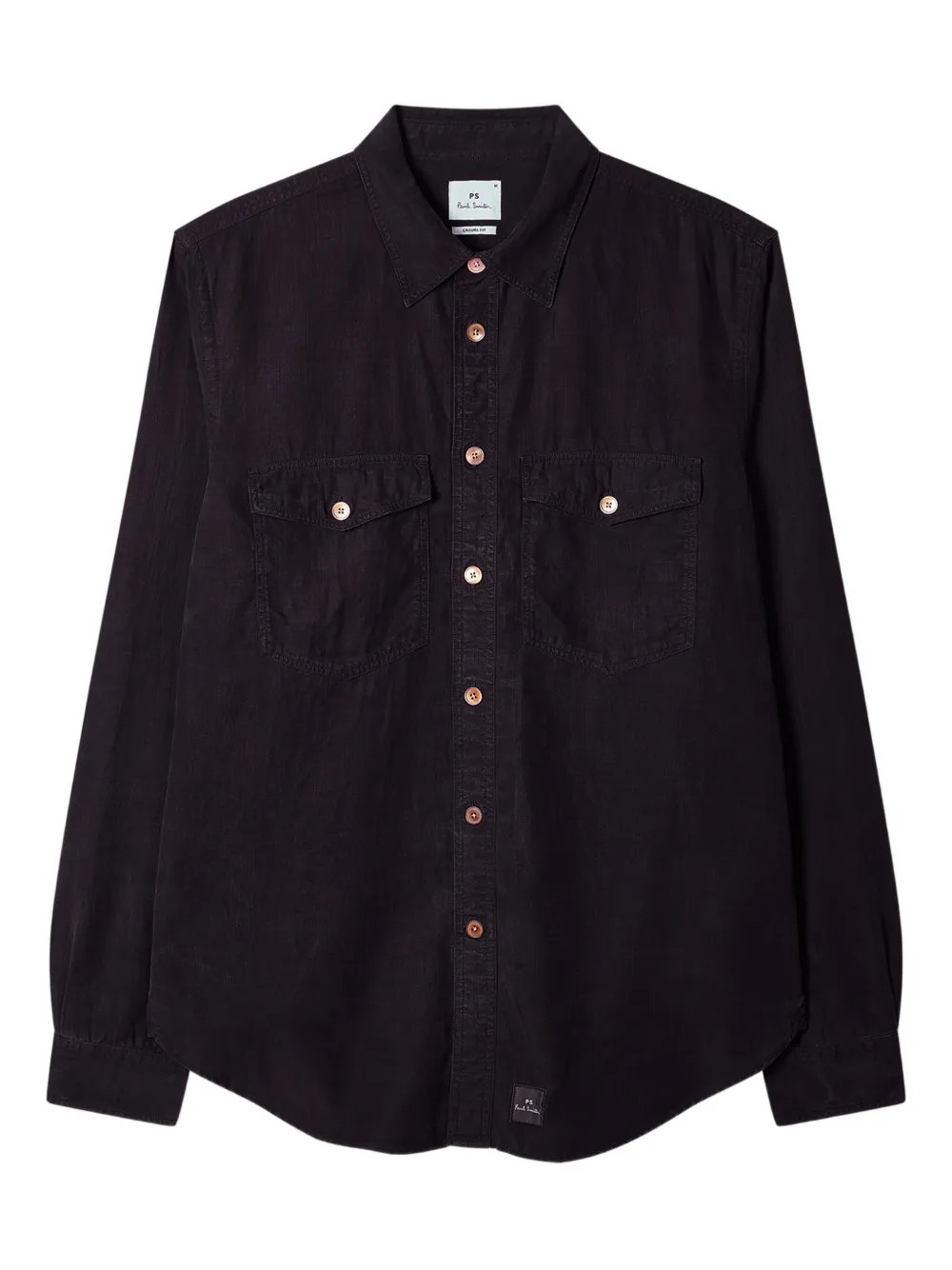 PS Paul Smith camisa con bolsillo en el pecho | negro | Image 1