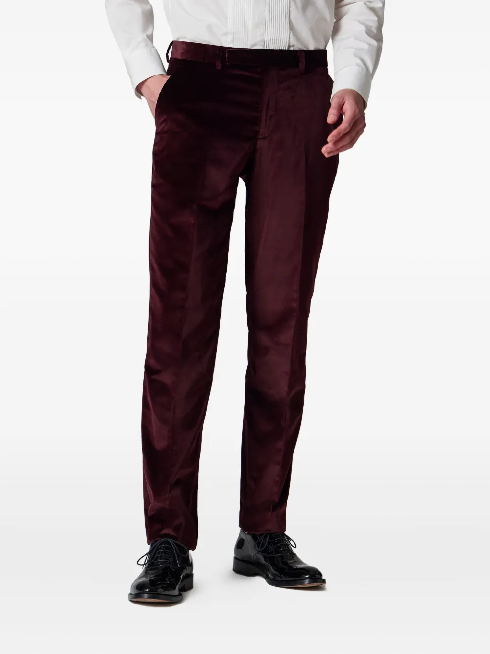  Paul Smith Velvet Trousers - Red 