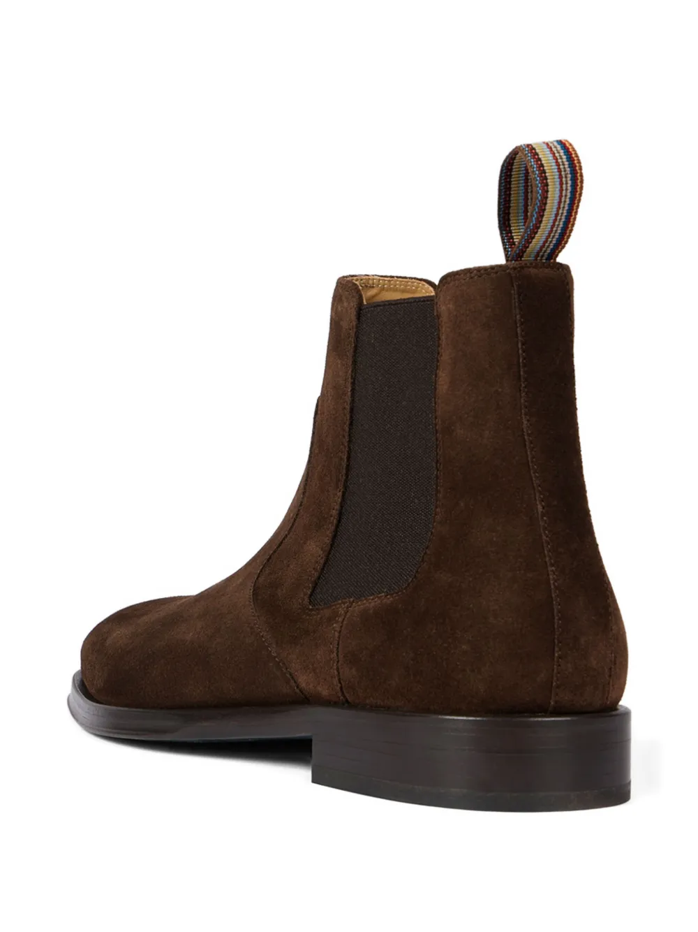 Paul Smith Lawson suède Chelsea laarzen 66 CHOCOLATE BROWN