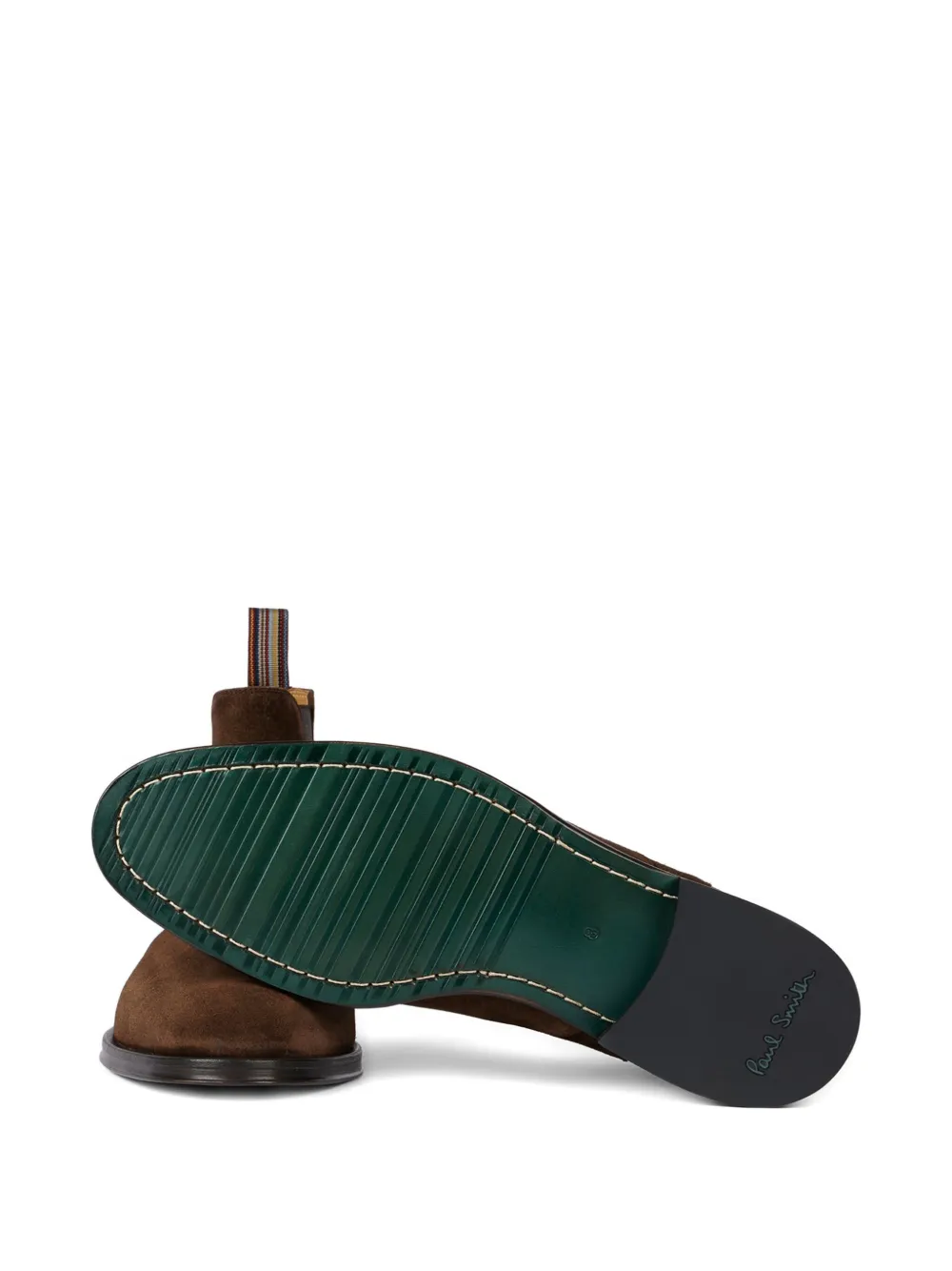 Paul Smith Lawson suède Chelsea laarzen 66 CHOCOLATE BROWN