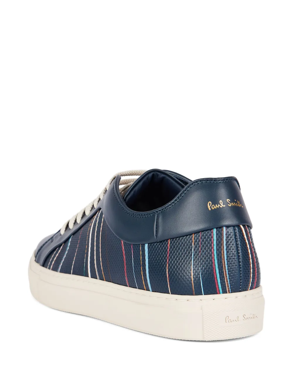 Paul Smith Low-top sneakers met krijtstreep Blauw