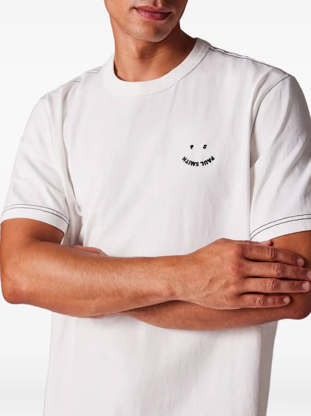 Ps By Paul Smith Cotton T-shirt In White