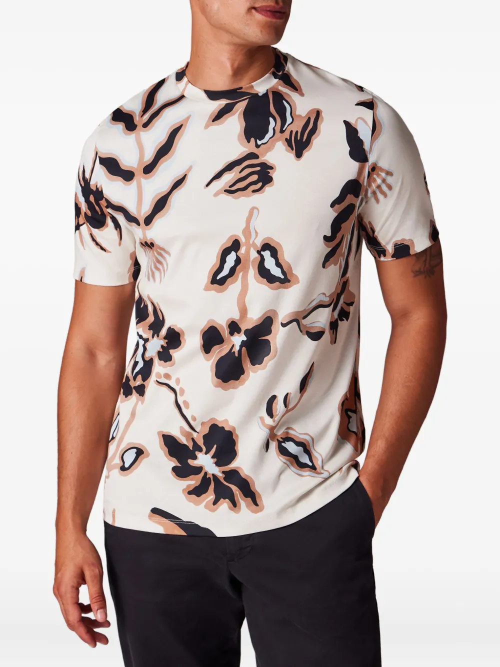 Paul Smith floral-print T-shirt | T-Shirts | Image 2