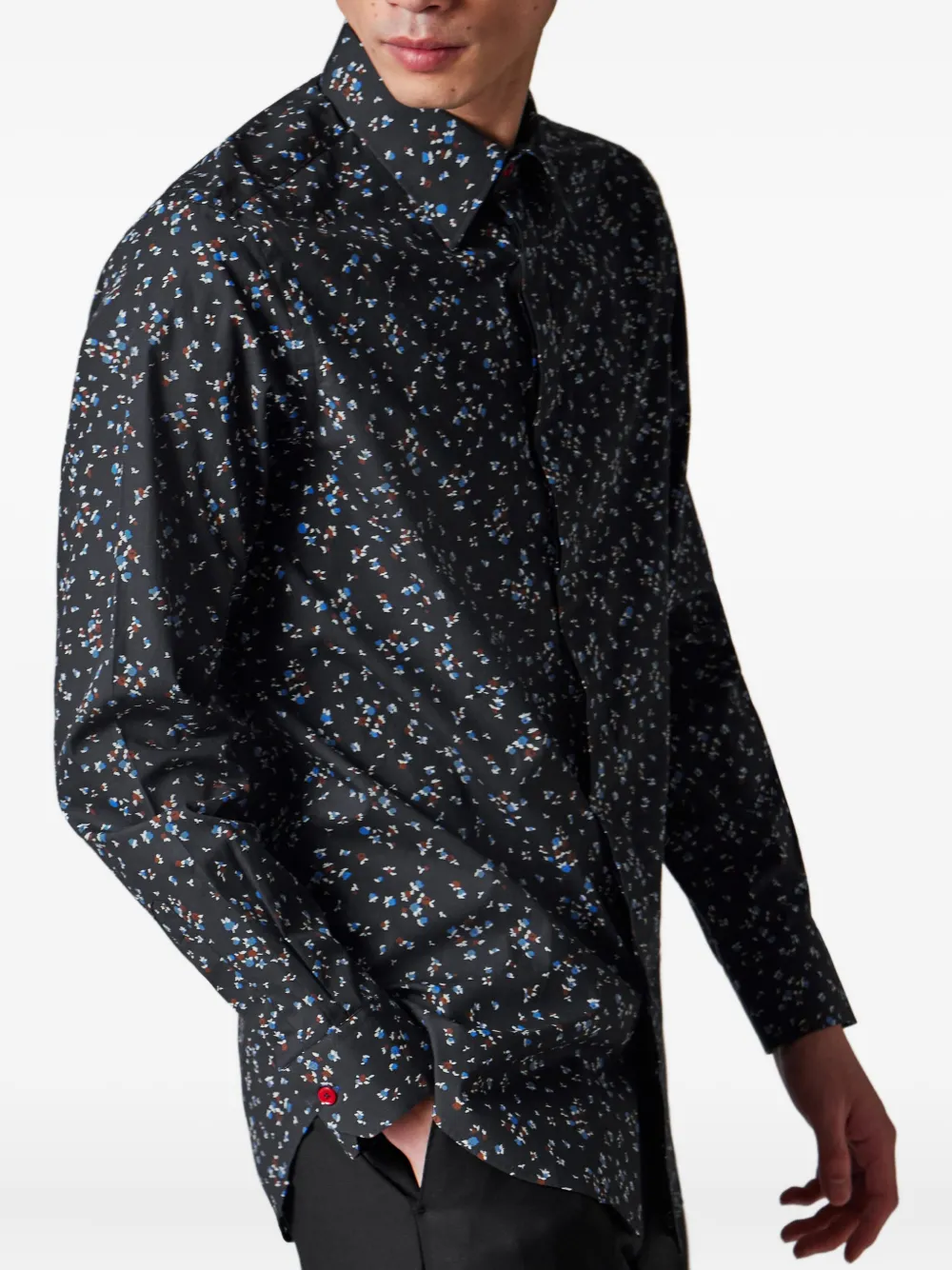 Paul Smith Ditsy Floral overhemd - Blauw