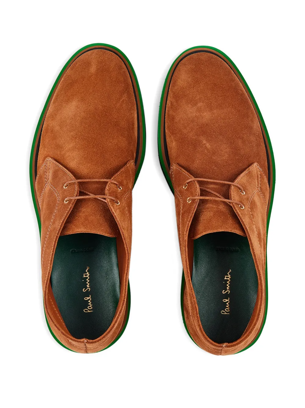Paul Smith Karr suède desert boots Bruin