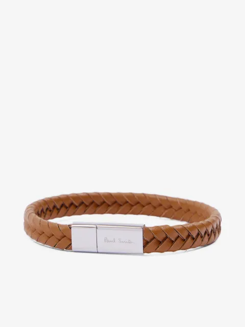 Paul Smith braided leather bracelet
