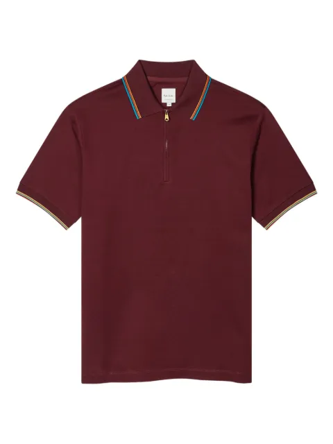 Paul Smith striped-details polo shirt