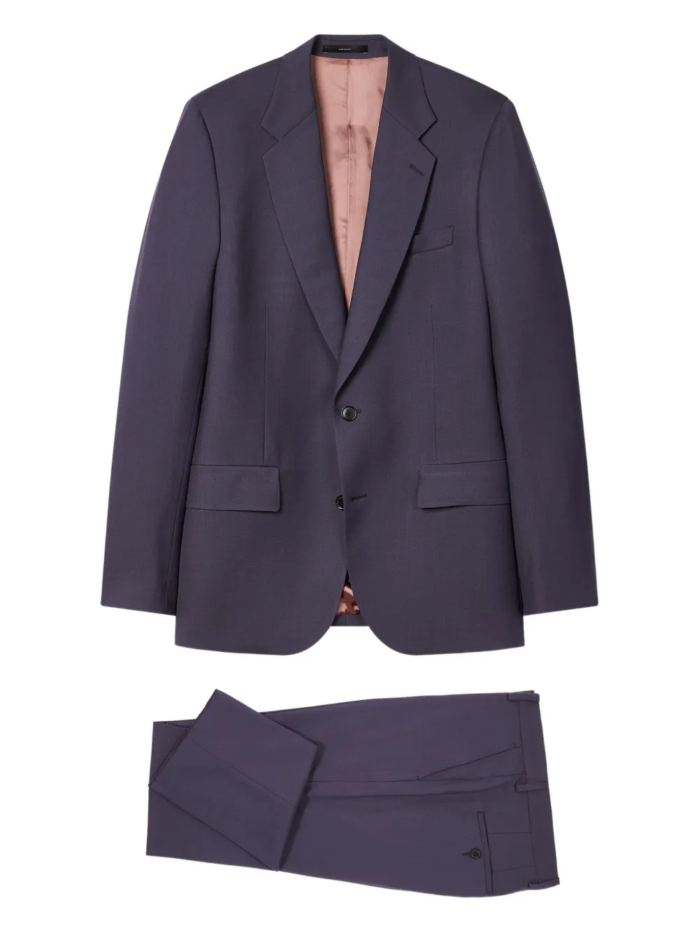 Paul Smith wool single-breasted suit | Purple | Image 1