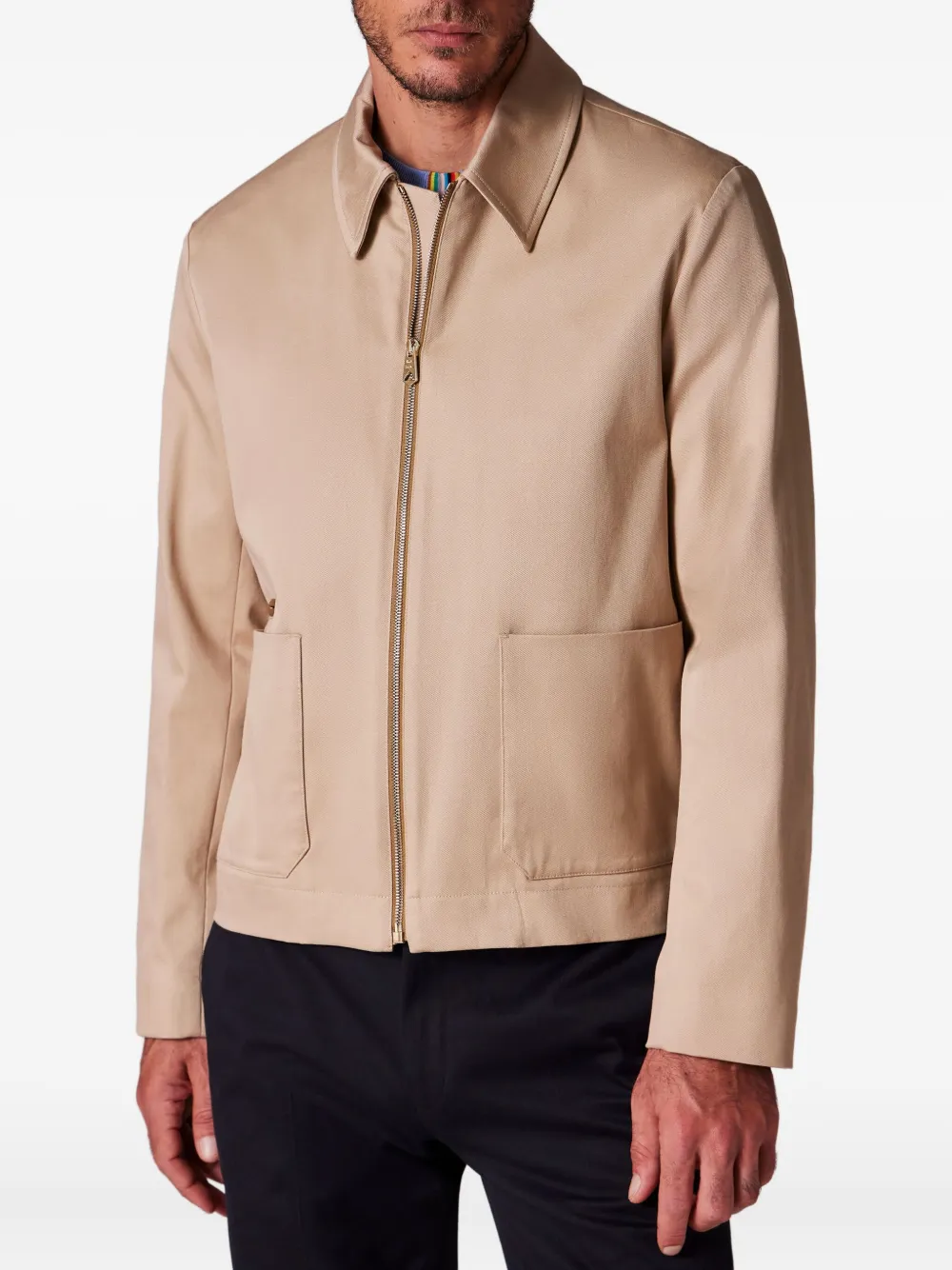 Paul Smith zip-front patch-pocket jacket | Lightweight Jackets | Image 2