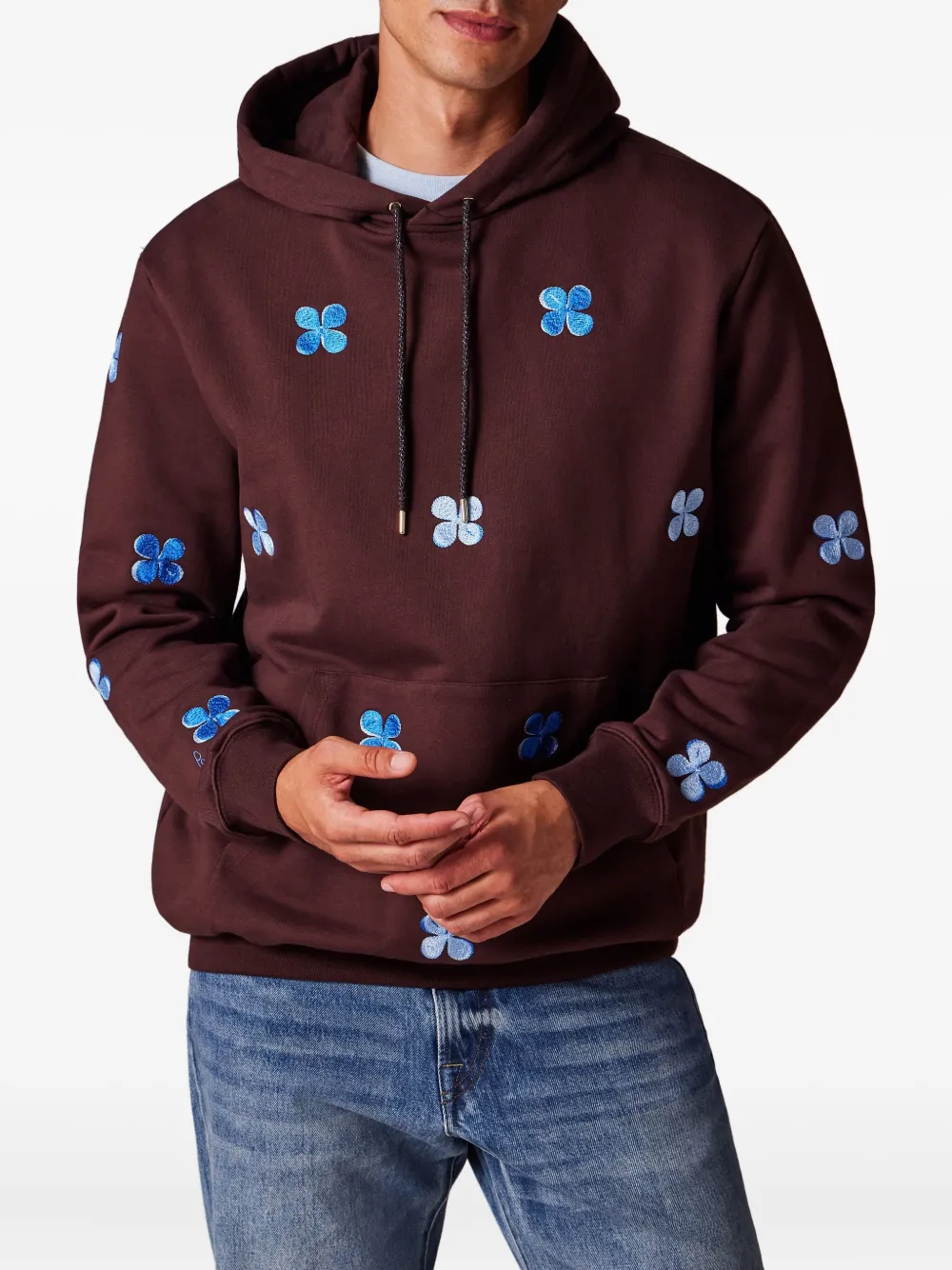 Paul Smith hoodie crop à fleurs brodées | Hoodies | Image 2