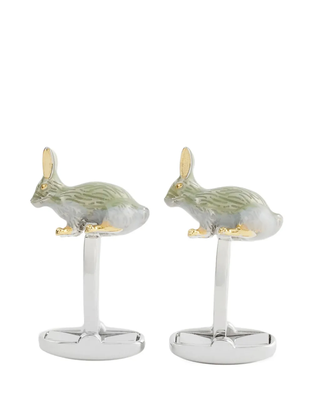 Paul Smith Rabbit cufflinks - シルバートーン Paul Smith Rabbit cufflinks - シルバートーン