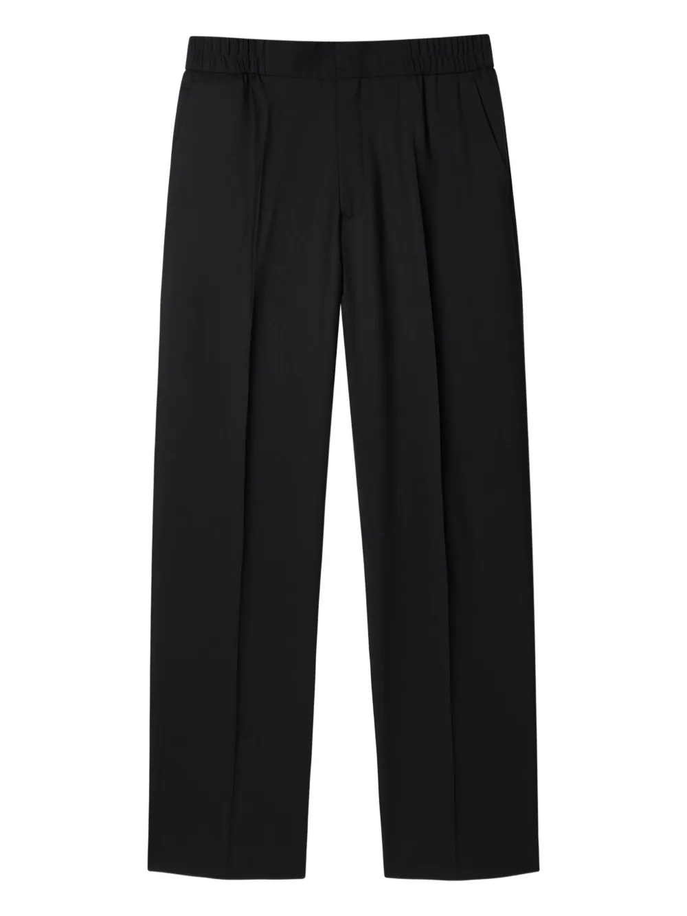 Paul Smith elasticated-waistband concealed-fastening Trousers | Black | Image 1