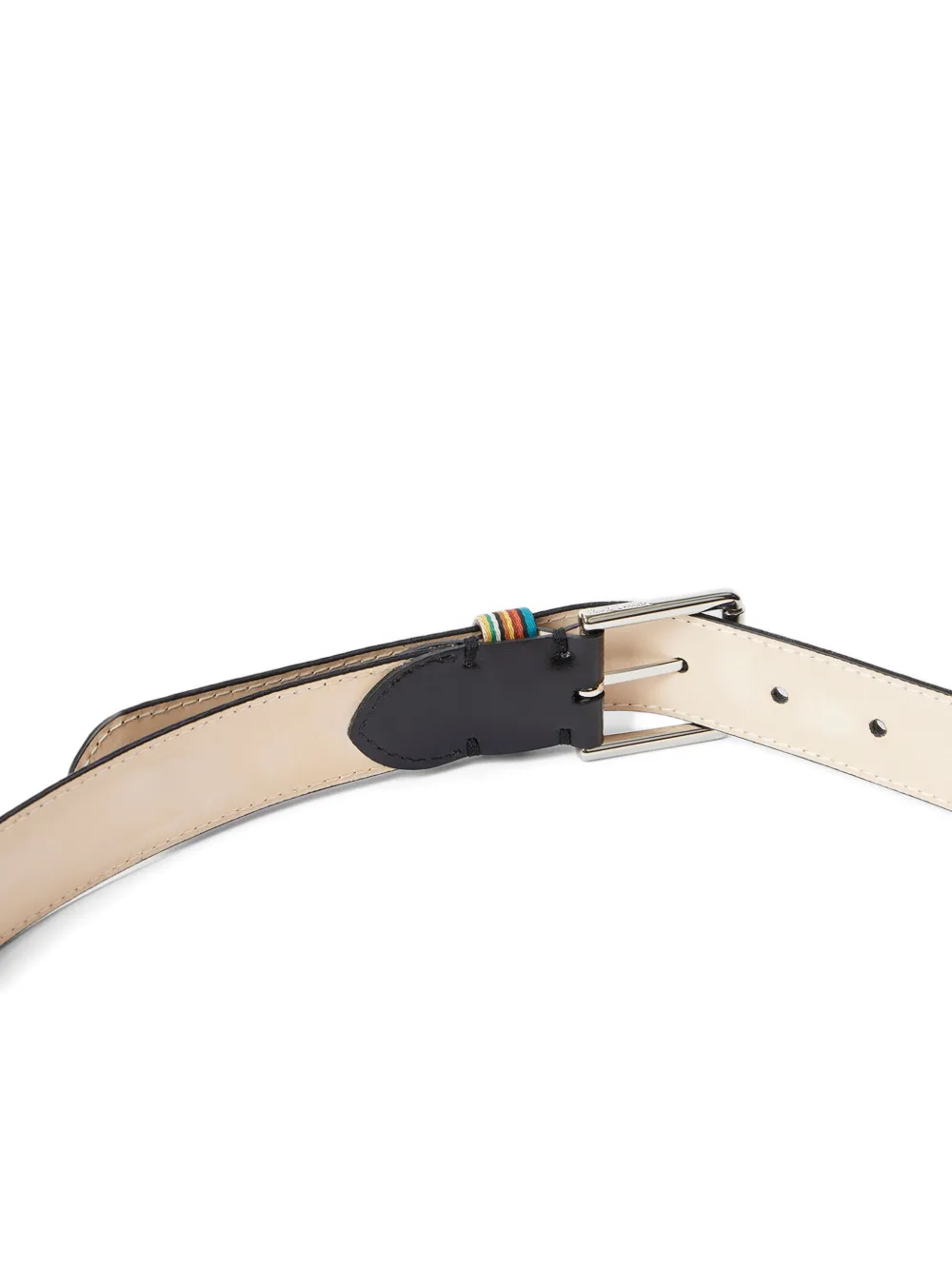  Paul Smith Signature Stripe Belt - Black 
