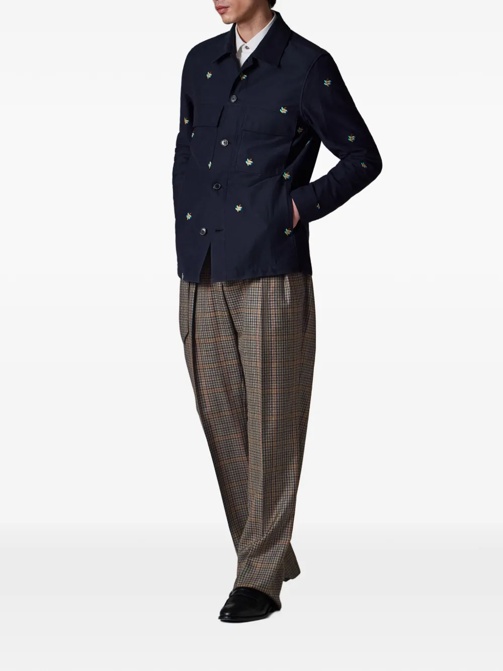 Paul Smith embroidered pocket jacket | Shirt Jackets | Image 2