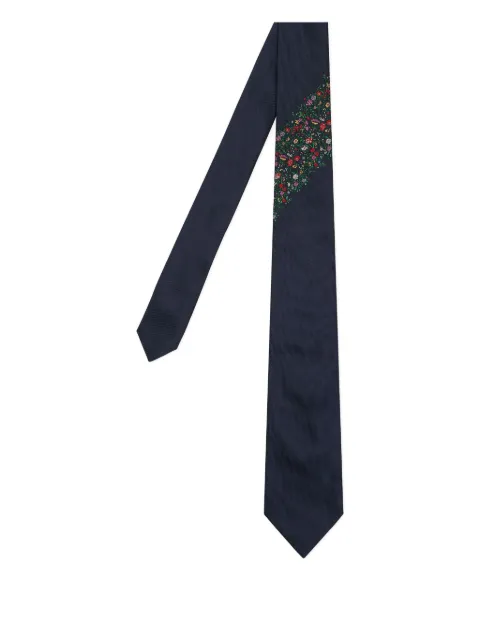 Paul Smith floral-print silk tie