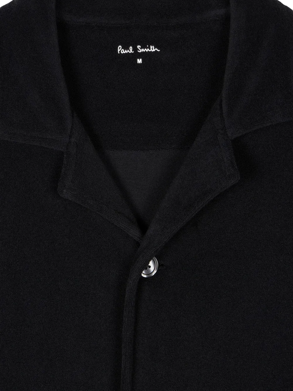 Paul Smith Overhemd met gestreept detail van katoenblend - Zwart