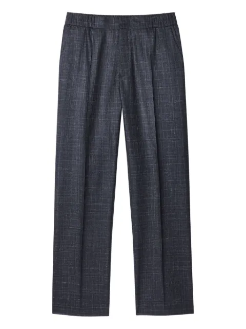 Paul Smith elasticated checked trousers