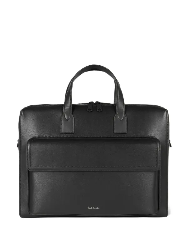 Paul Smith Zip-fastening Pocket Briefcase in Black
