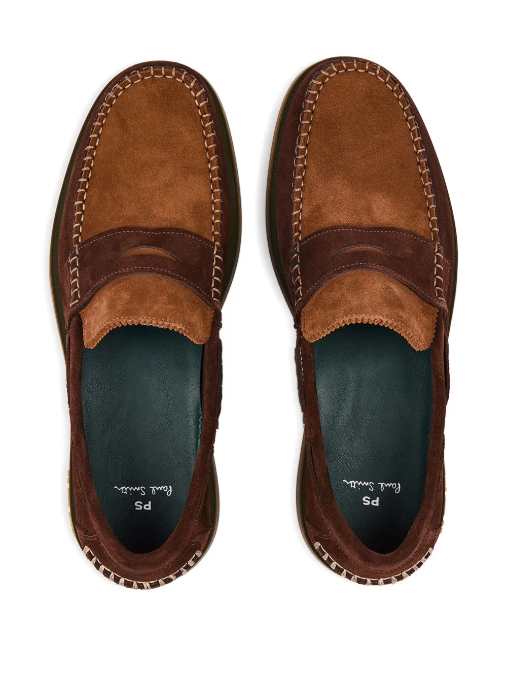 PS Paul Smith Suède loafers Bruin