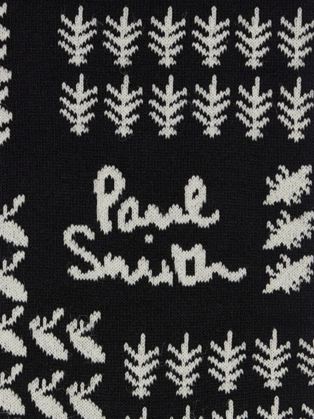  Paul Smith Patterned Socks - Black 