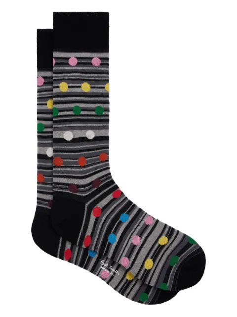 Paul Smith stripe-dot socks