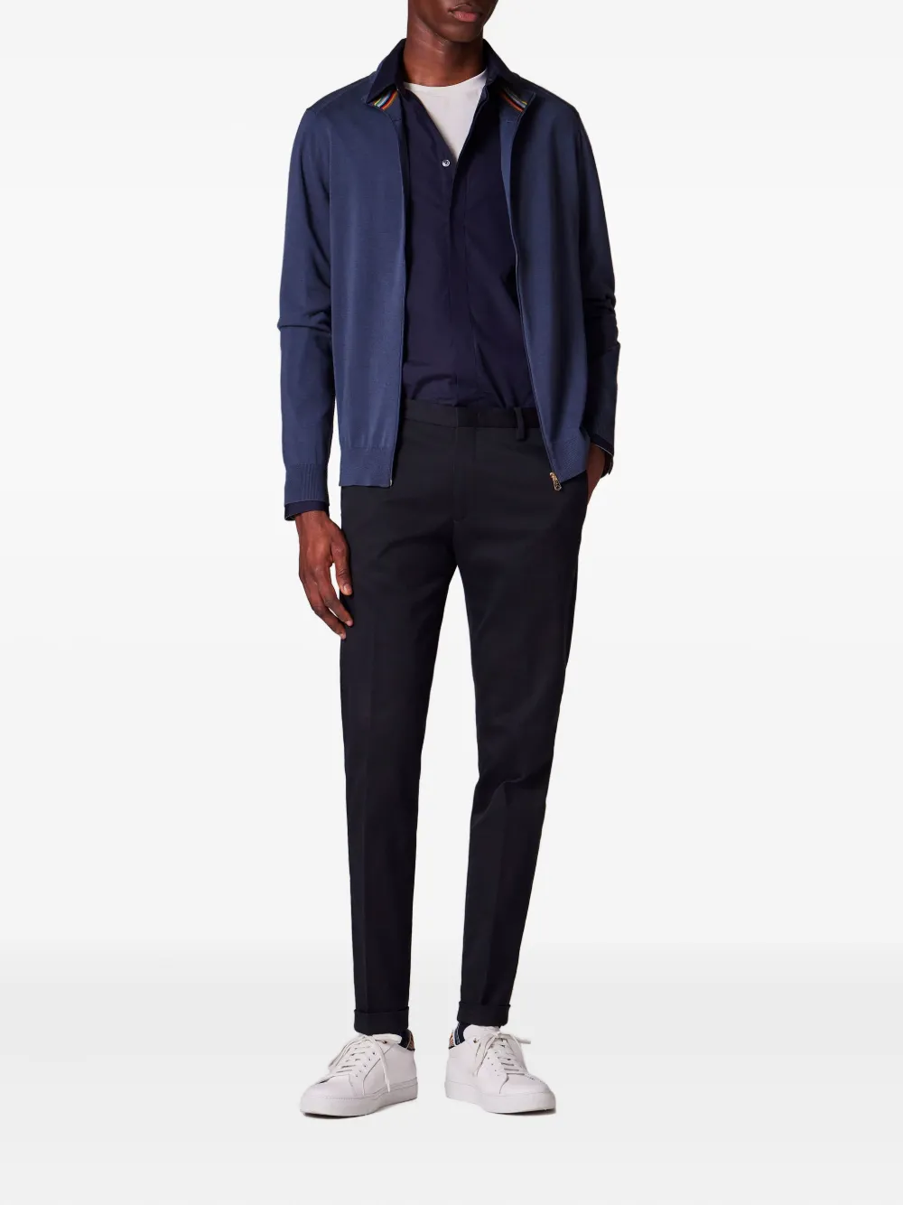 Paul Smith Katoenen overhemd - Blauw