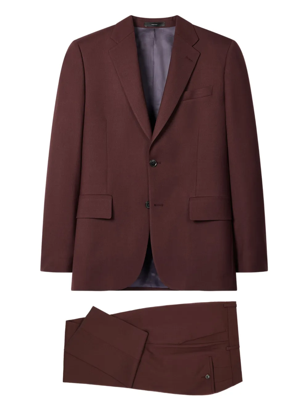 Paul Smith The Brierley two-button wool suit | Red | Image 1