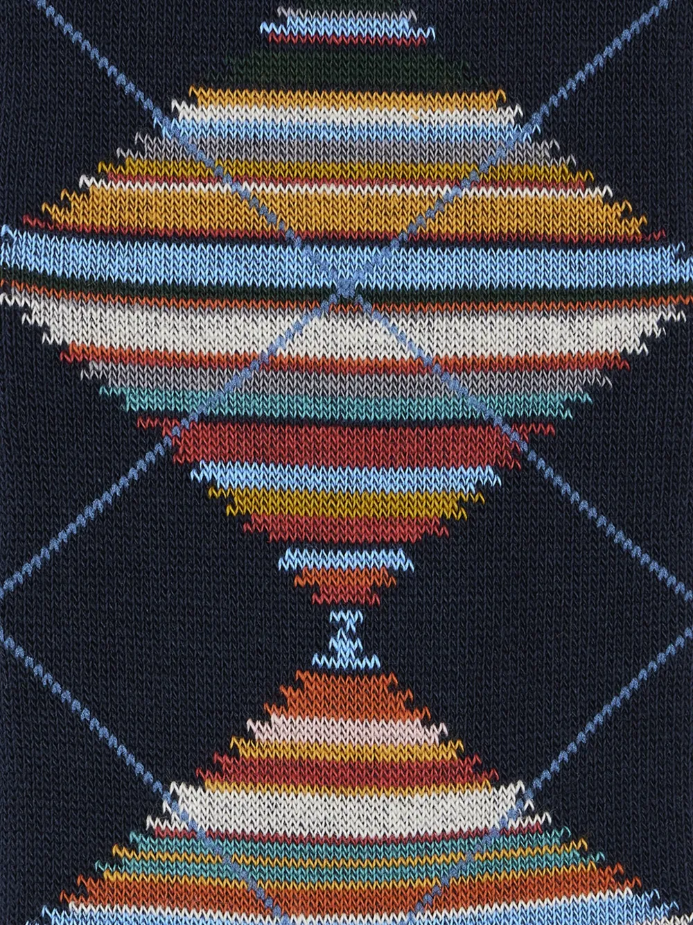 Paul Smith Signature Stripe Socks In Blue