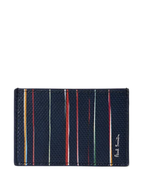 Paul Smith tarjetero con motivo Signature Stripe