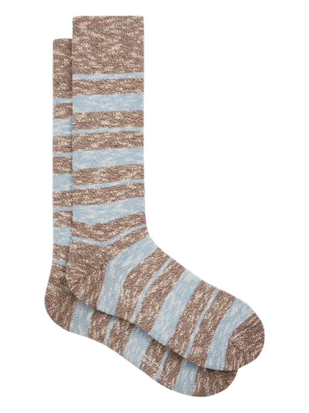 Paul Smith calcetines con motivo de rayas | marrón | Image 1