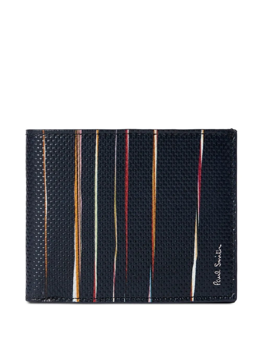 Paul Smith cartera con motivo a rayas | azul | Image 1
